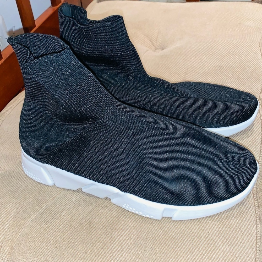Bamboo Sock High Top Sneakers. - Picture 4 of 12
